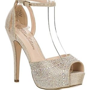 Deblossom Platform Heels